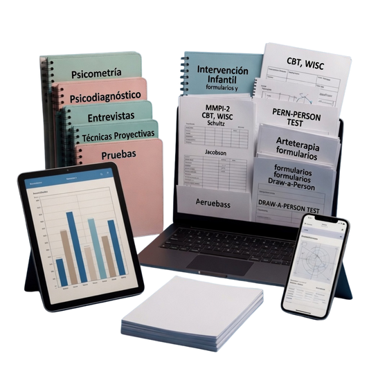 Mega Pack recursos para Psicólogos (compra internacional)